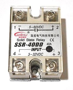 画像1: ソリッドステートリレー／VDC出力 SSR40DD（40A）