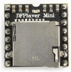 画像2: DFPlayer Mini MP3音声再生モジュール (microSD対応/アンプ内蔵)