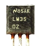 画像: 温度センサー LM35DZ