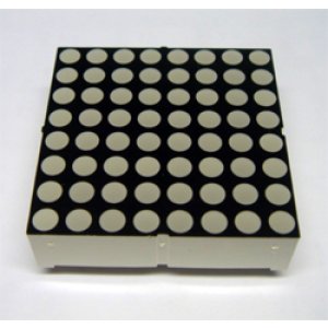 画像: 赤色ＬＥＤドットマトリクス（８×８）３８ｘ３８ｍｍ  