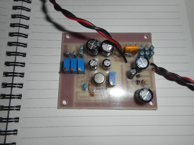 画像: サブバッテリー制御回路作っていきます。