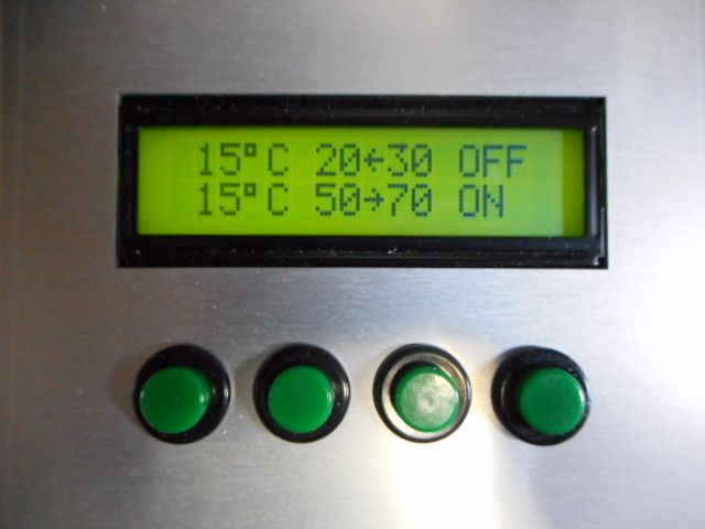 画像: 温度スイッチ　1000Ｗ (ピーク 1500W)　2chタイプ　[ジャパンエレキット] 