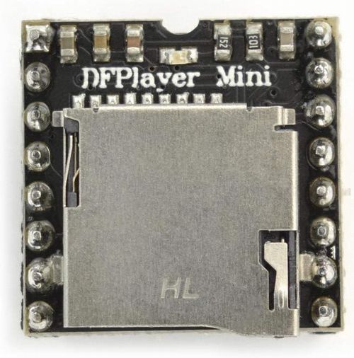 画像2: DFPlayer Mini MP3音声再生モジュール (microSD対応/アンプ内蔵)