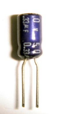 画像1: 電解コンデンサー　50V 0.33uF