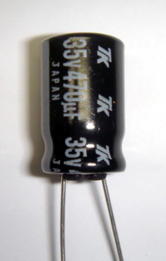 画像1: 電解コンデンサー　35V 470uF
