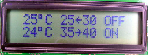 画像: 温度スイッチ2CHタイプ　完成品